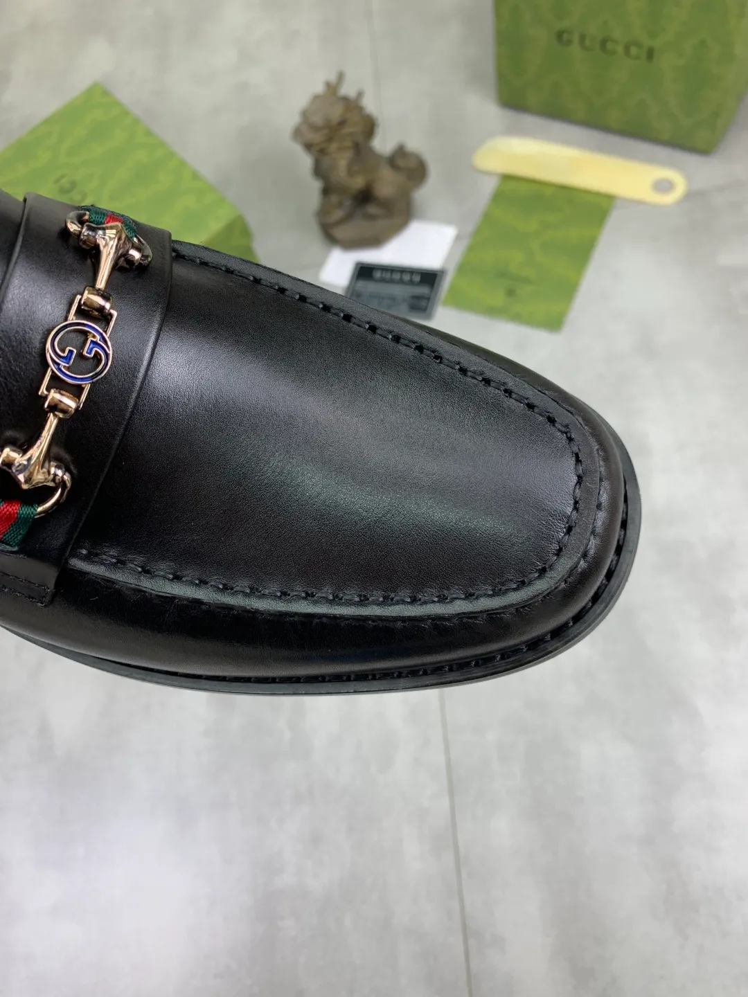 Men's men's shoes 💰P460 [New style] Water dyed cowhide 💰💎💎💎 [Gucci] GUCCI high-end men's formal business leather shoes, original order 1:1! Original imported high-end calfskin, original metal buckle, imported first-layer cowhide lining for feet, original outsole, men's shoe size: 38-45, black color available